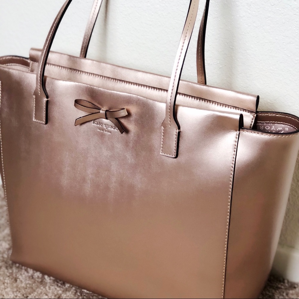 Kate spade gold tote